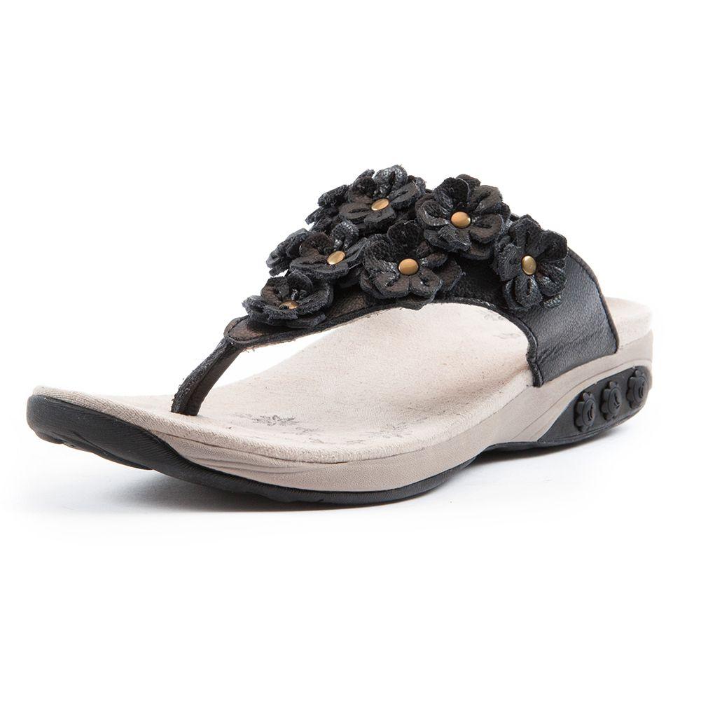 Flora Leather Walking Sandal