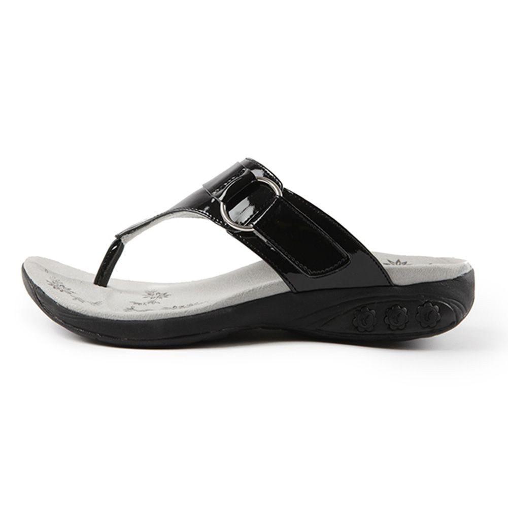 Shoes - Suzie Women&#39;s Patent Leather Adjustable Sandal