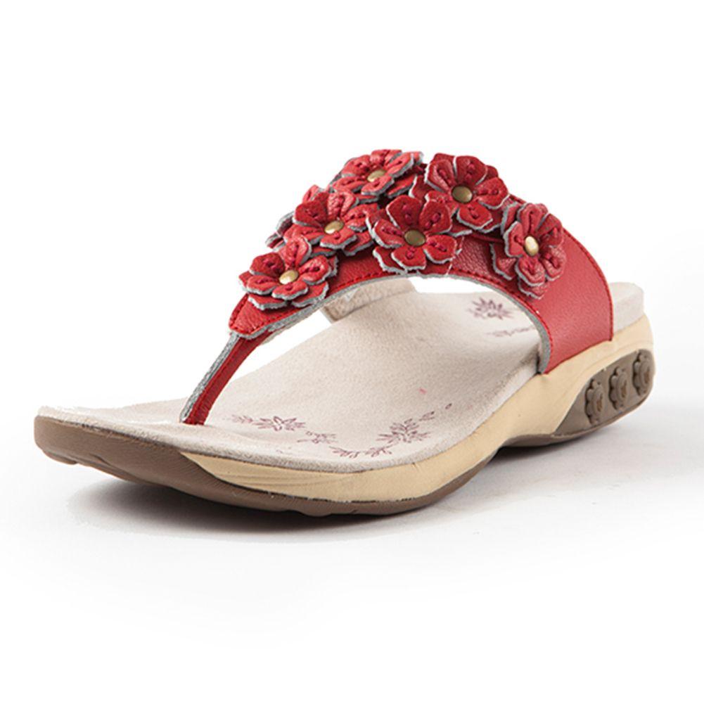 Flora Leather Walking Sandal