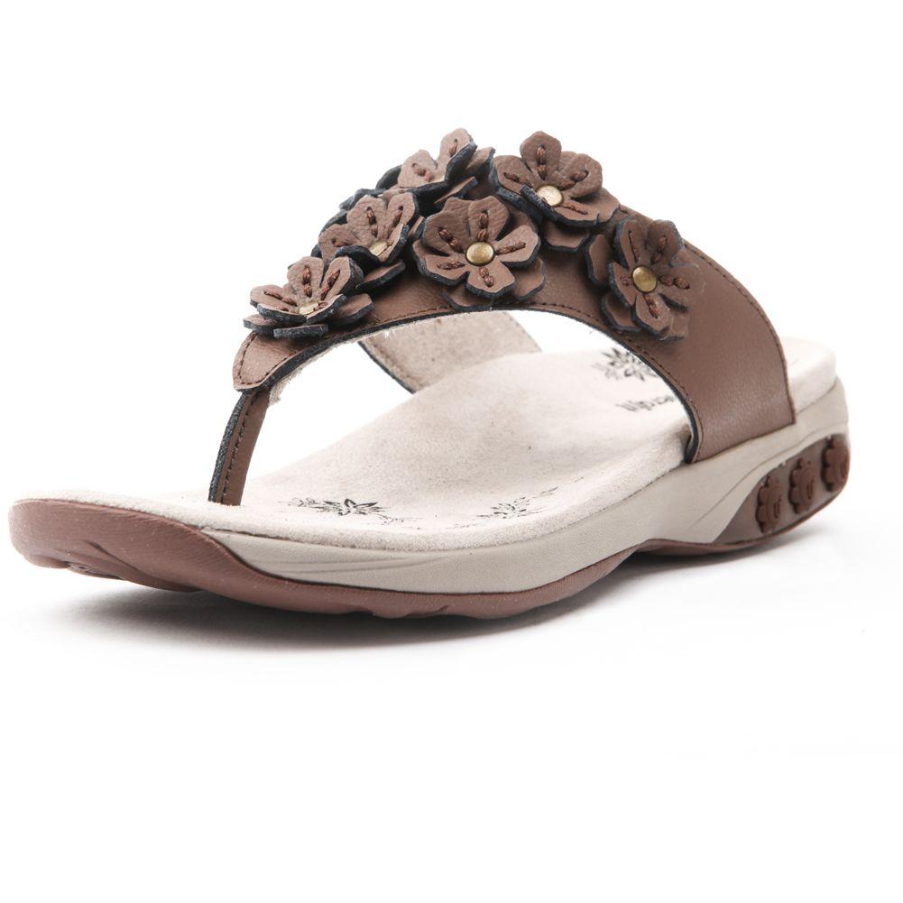 Flora Leather Walking Sandal
