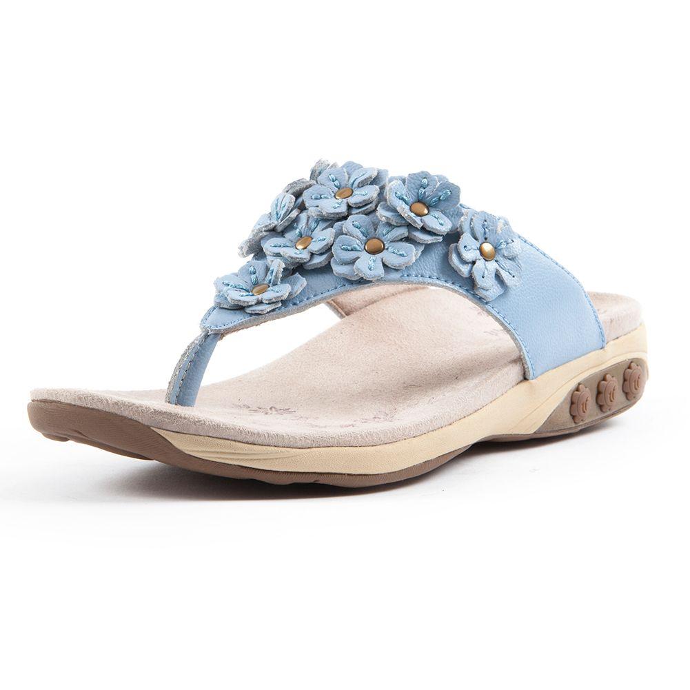 Flora Leather Walking Sandal